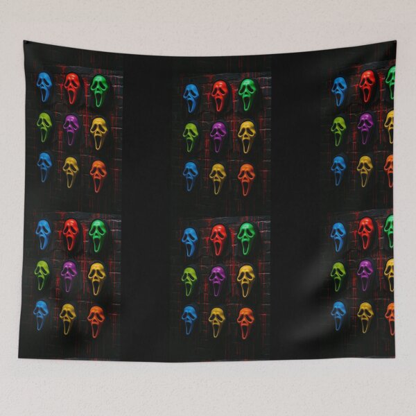 Item preview, Neon Terror Ghostface Masks designed and sold by Ghostface2025.