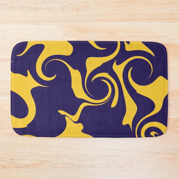 Item preview, Gold and Indigo Liquid Swirl designed and sold by Owcomm.
