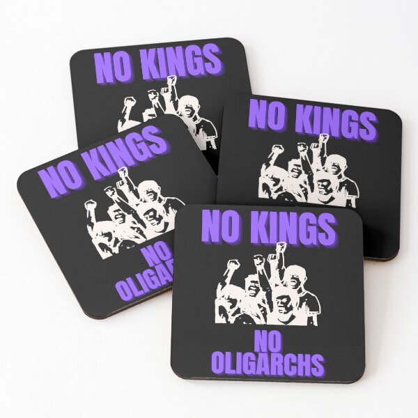 Item preview, no kings no oligarchs designed and sold by TEEJAMBOREE.