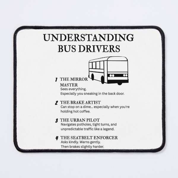 Item preview, Understanding Bus Drivers – Funny Public Transport Life Definitions designed and sold by PsyFlow35.