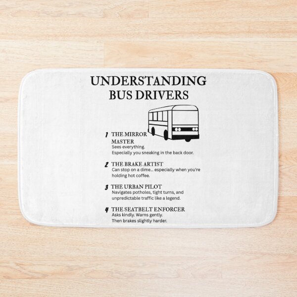 Item preview, Understanding Bus Drivers – Funny Public Transport Life Definitions designed and sold by PsyFlow35.