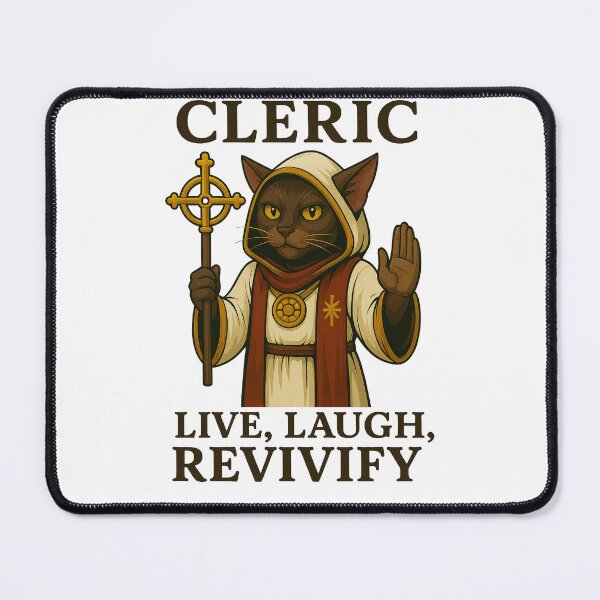 Item preview, Live Laugh Cleric designed and sold by CBFreyjaArt.
