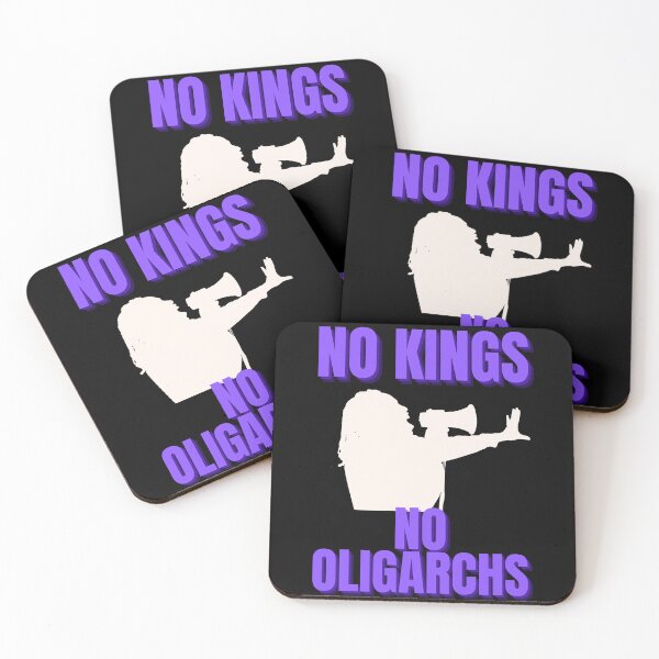 Item preview, no kings no oligarchs designed and sold by TEEJAMBOREE.
