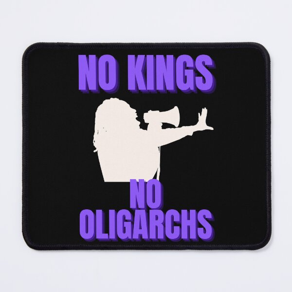 Item preview, no kings no oligarchs designed and sold by TEEJAMBOREE.
