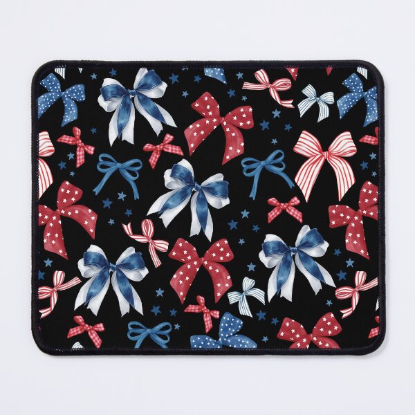 Item preview, Retro American Flag Preppy Coquette Bow Patriotic 4th Of July Pattern designed and sold by ROOFY-HK.