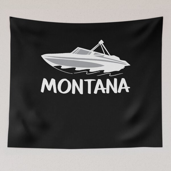 Item preview, Boat Shirt For The Lake Montana Fun Boat Shirts designed and sold by KentuckyGirlTee.