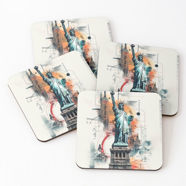 Item preview, Estátua da liberdade  art designed and sold by FashionMachine.