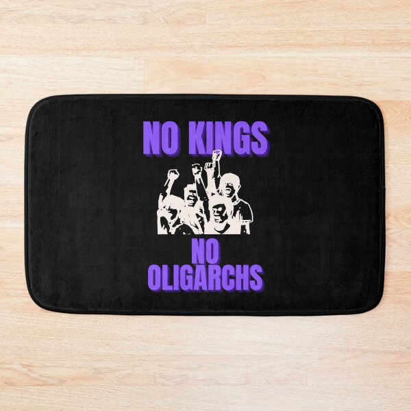 Item preview, no kings no oligarchs designed and sold by TEEJAMBOREE.
