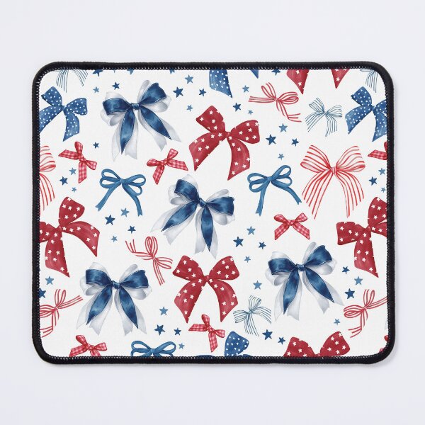 Item preview, Retro American Flag Preppy Coquette Bow Patriotic 4th Of July Pattern designed and sold by ROOFY-HK.
