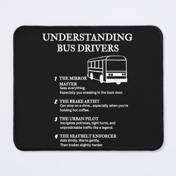 Item preview, Understanding Bus Drivers – Funny Public Transport Life Definitions – Black designed and sold by PsyFlow35.