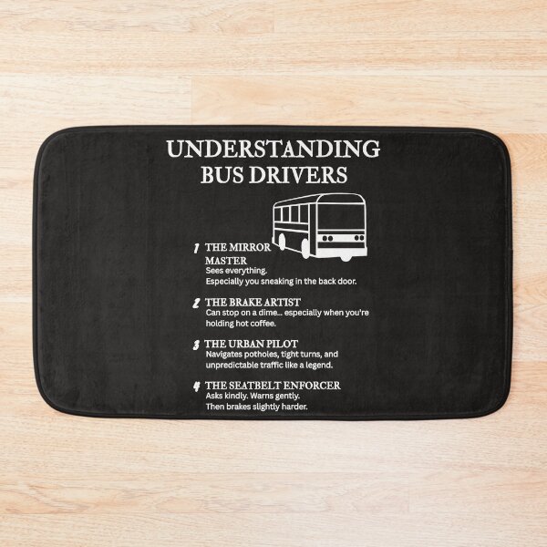 Item preview, Understanding Bus Drivers – Funny Public Transport Life Definitions – Black designed and sold by PsyFlow35.
