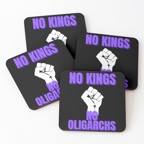 Item preview, no kings no oligarchs designed and sold by TEEJAMBOREE.