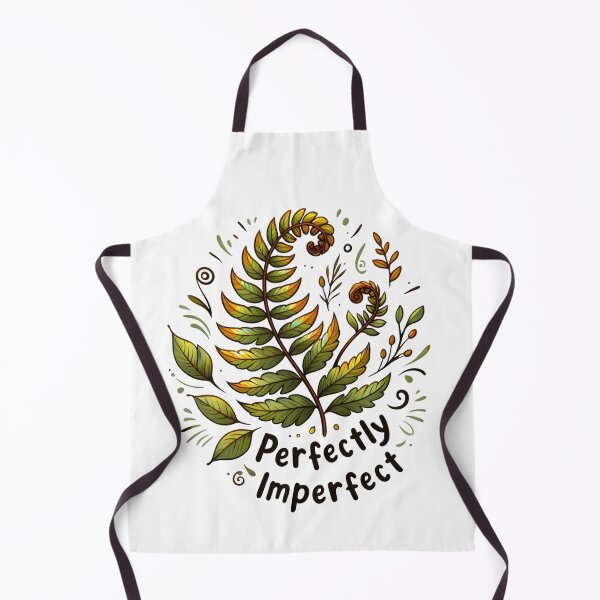 Item preview, Perfectly Imperfect | Botanical Fern Self-Love Digital Art 2025 designed and sold by AnnDesignStudio.