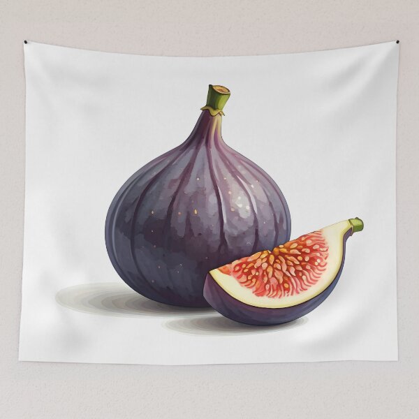 Item preview,  Fig and fig slice designed and sold by PrintLabStudio.