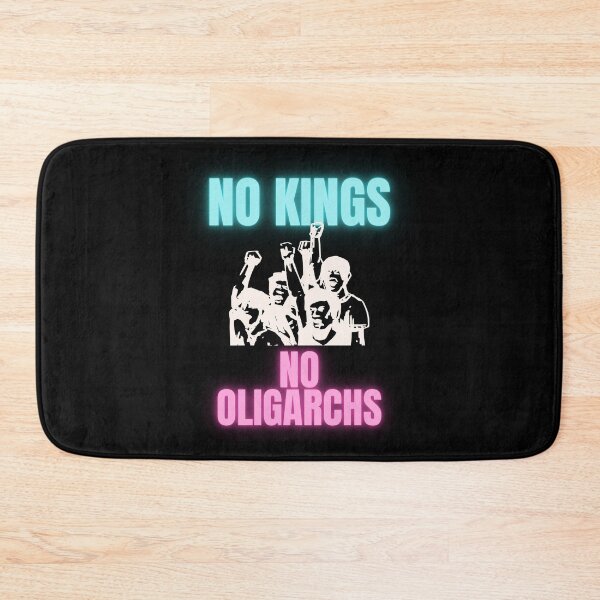 Item preview, no kings no oligarchs designed and sold by TEEJAMBOREE.