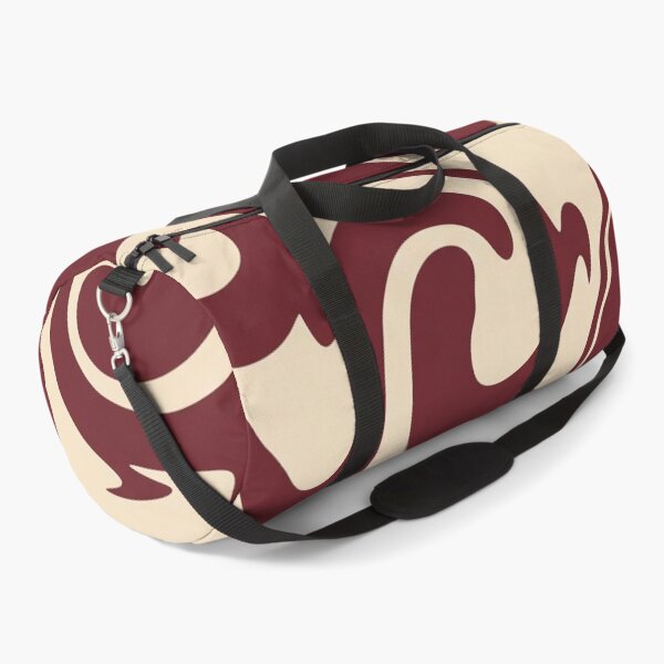 Item preview, Cream and Maroon Swirl Pattern designed and sold by Owcomm.