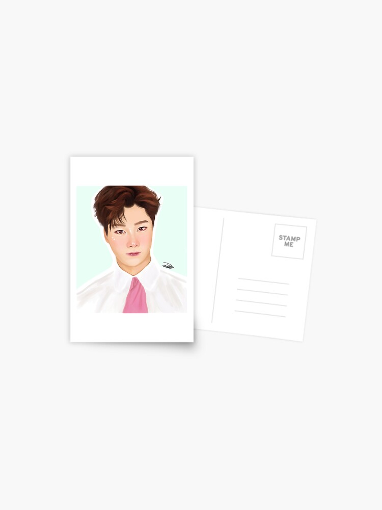 Astro in Suits - Eunwoo Postcard for Sale by ZeroKara