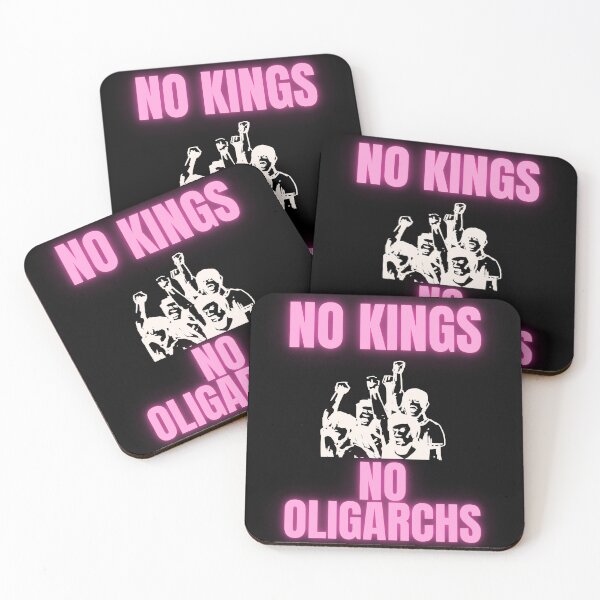 Item preview, no kings no oligarchs designed and sold by TEEJAMBOREE.