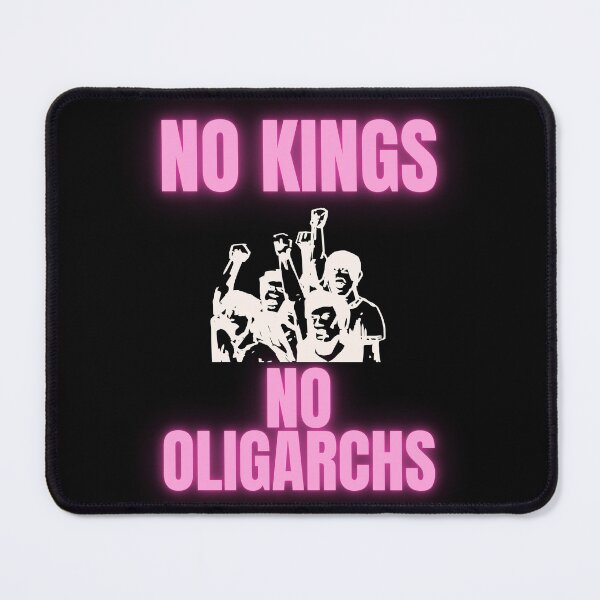 Item preview, no kings no oligarchs designed and sold by TEEJAMBOREE.
