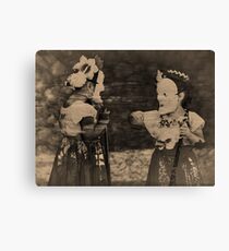Mexican Folk Dancing Canvas Print