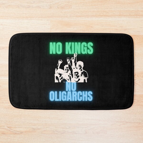 Item preview, no kings no oligarchs designed and sold by TEEJAMBOREE.