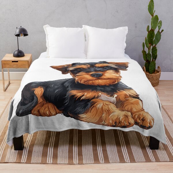 Item preview, Airedale Terrier Puppy designed and sold by VelvetRoom.