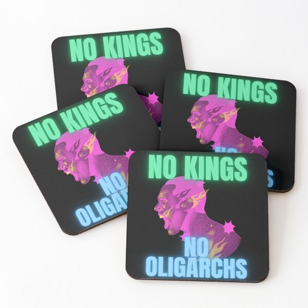 Item preview, no kings no oligarchs designed and sold by TEEJAMBOREE.