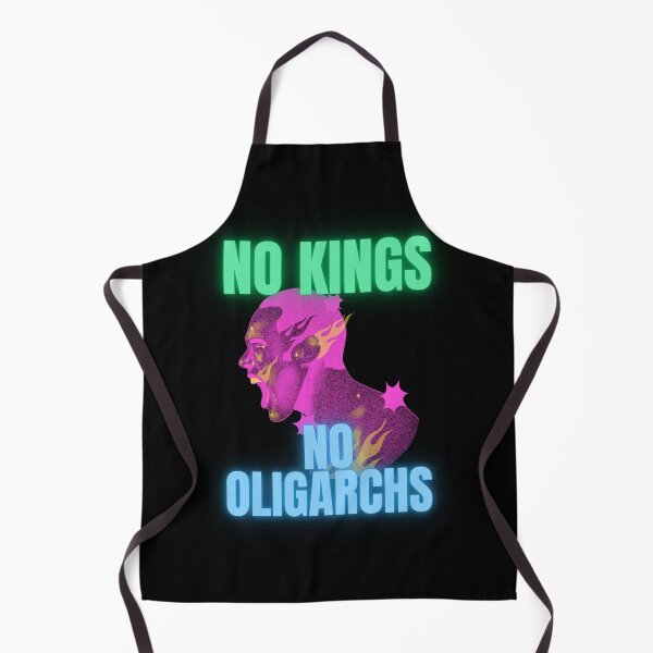 Item preview, no kings no oligarchs designed and sold by TEEJAMBOREE.