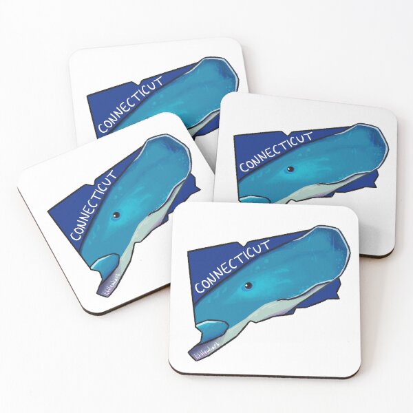 Item preview, Connecticut State Mammal - Sperm Whale designed and sold by littlealiart.