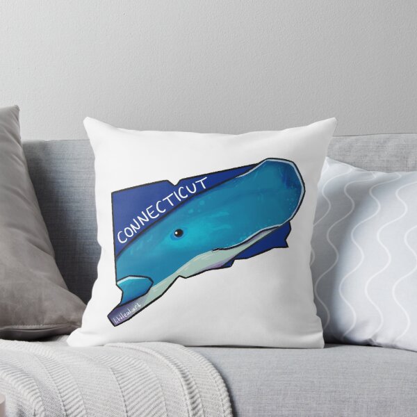 Item preview, Connecticut State Mammal - Sperm Whale designed and sold by littlealiart.