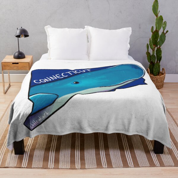 Item preview, Connecticut State Mammal - Sperm Whale designed and sold by littlealiart.