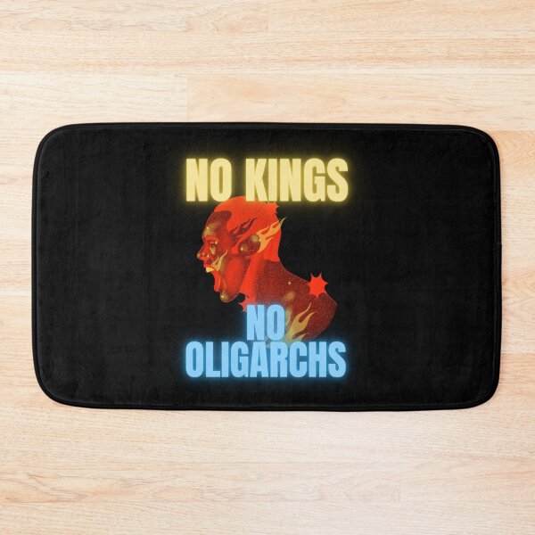 Item preview, no kings no oligarchs designed and sold by TEEJAMBOREE.