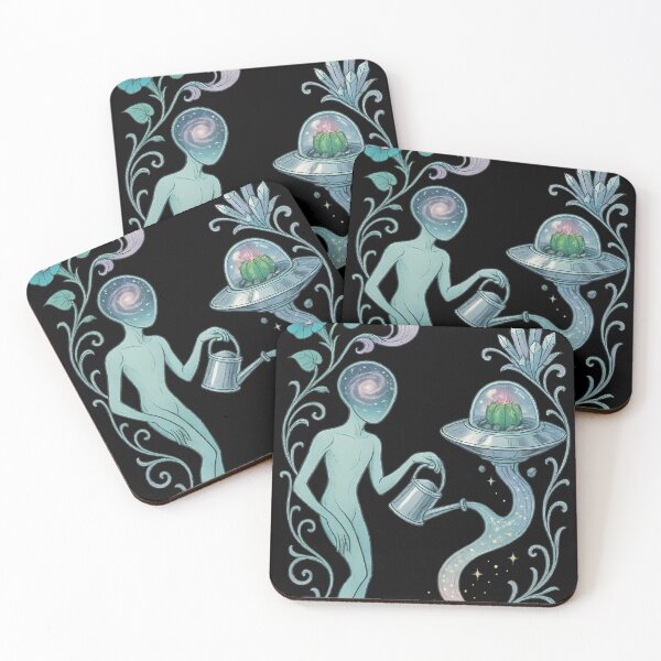 Item preview, Cultivating Cosmic Blooms in Frame designed and sold by MysticArtisan.