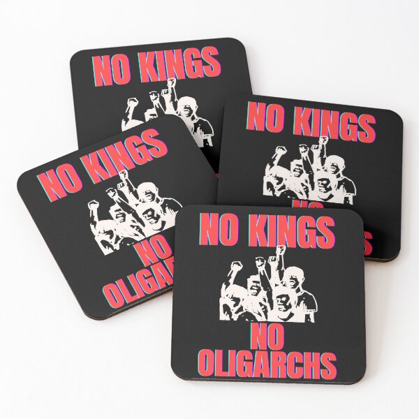 Item preview, no kings no oligarchs designed and sold by TEEJAMBOREE.