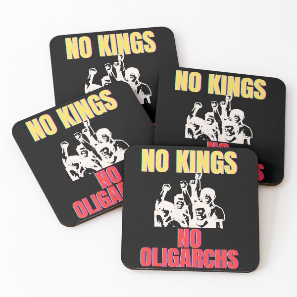 Item preview, no kings no oligarchs designed and sold by TEEJAMBOREE.