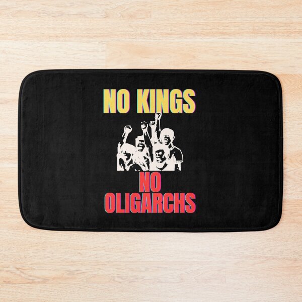 Item preview, no kings no oligarchs designed and sold by TEEJAMBOREE.