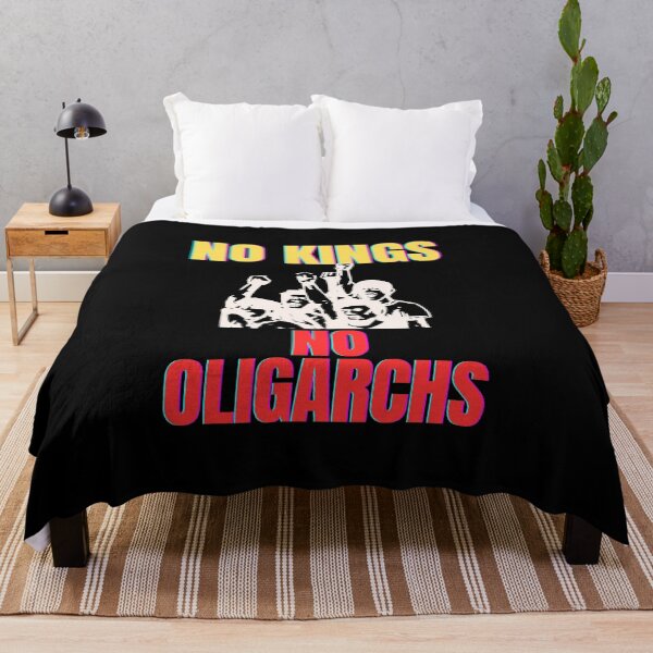 Item preview, no kings no oligarchs designed and sold by TEEJAMBOREE.