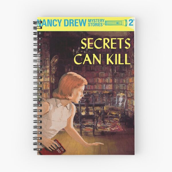 Item preview, Nancy Drew: Secrets Can Kill Vintage Style Book Cover designed and sold by hyperfix8ion.