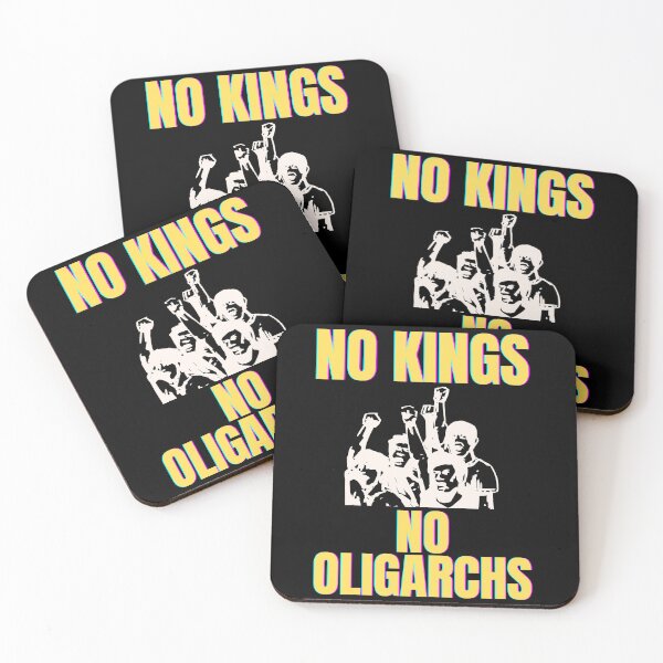 Item preview, no kings no oligarchs designed and sold by TEEJAMBOREE.