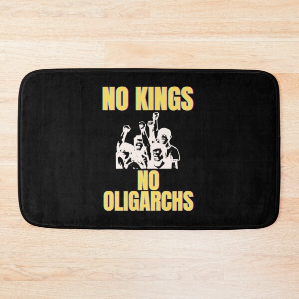 Item preview, no kings no oligarchs designed and sold by TEEJAMBOREE.