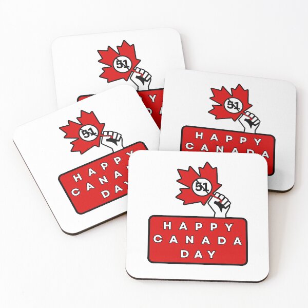 Item preview, HAPPY CANADA DAY NO 51st STATE designed and sold by fetch-it-studio.