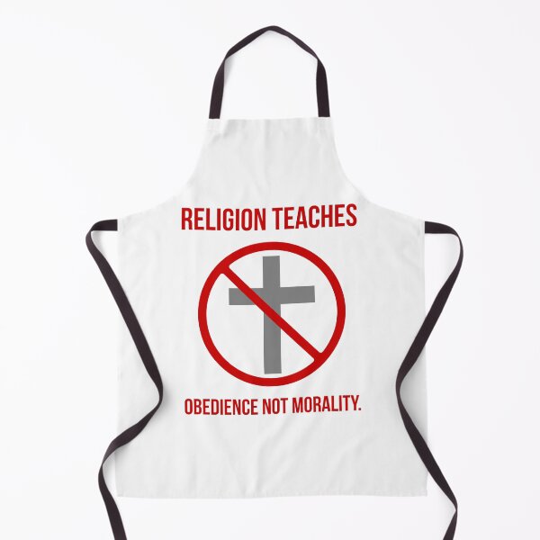 Item preview, Religion teaches obedience not morality.  designed and sold by Rachel the Artist .