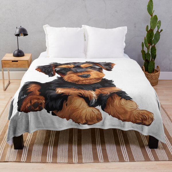 Item preview, Airedale Terrier Puppy designed and sold by VelvetRoom.