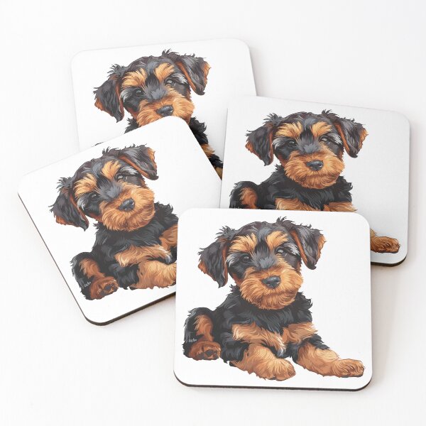 Item preview, Airedale Terrier Puppy designed and sold by VelvetRoom.
