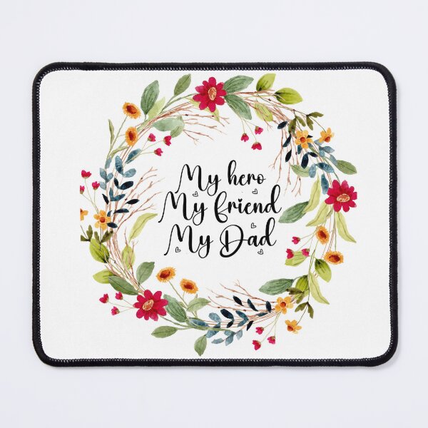 Item preview, My Hero My Friend My Dad Gift For Fathers Day For Dad And For Kids designed and sold by RDRdesign.
