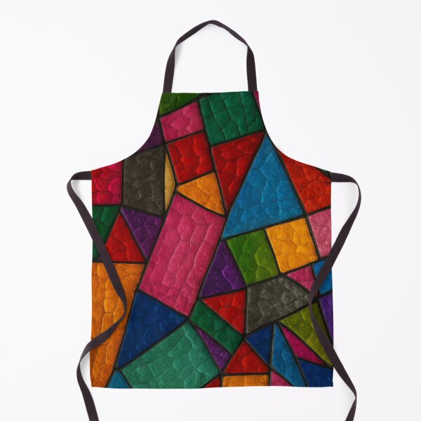 Item preview, Stained Glass Style Geometric Abstract  designed and sold by Pacika.