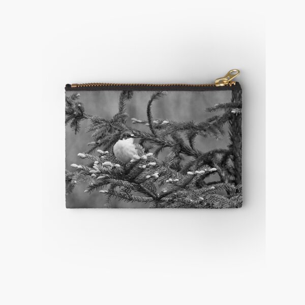 Item preview, Sprucecheck. European pied flycatcher bw designed and sold by Jouko Lehto Photography.