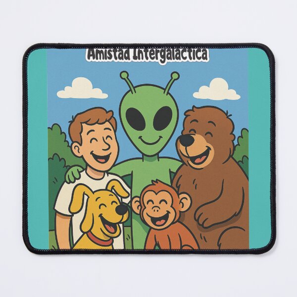 Item preview, “Friendship has no borders… or planets! ??❤️” designed and sold by GARAPROMOCIONES.