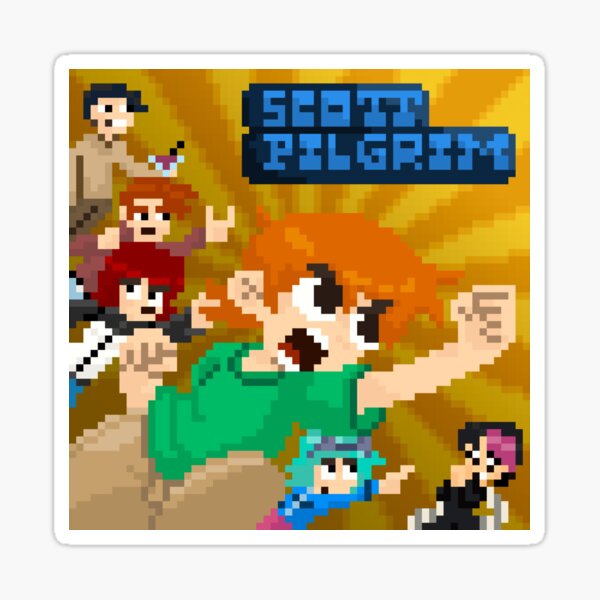 Scott Pilgrim vs The World Sticker
