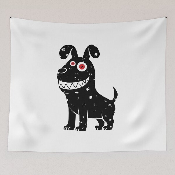 Item preview, Crazy dog designed and sold by QuanntixArt.